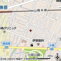 兵庫県姫路市広畑区小坂61周辺の地図
