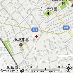 愛知県豊川市伊奈町南山新田周辺の地図