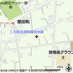 静岡県浜松市浜名区都田町7978-2周辺の地図