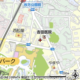 大阪府枚方市伊加賀南町6-21周辺の地図