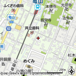 兵庫県姫路市亀山268周辺の地図