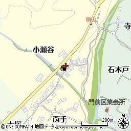 京都府相楽郡和束町原山小瀬谷周辺の地図