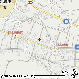 三重県津市芸濃町椋本1865-1周辺の地図