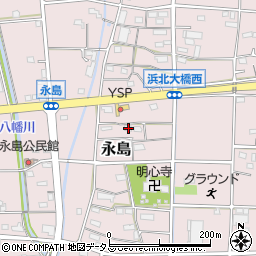 静岡県浜松市浜名区永島868周辺の地図