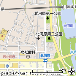 兵庫県姫路市広畑区北河原町53周辺の地図
