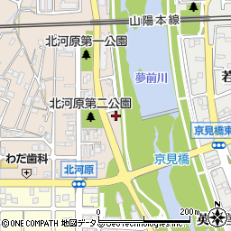 兵庫県姫路市広畑区北河原町89周辺の地図