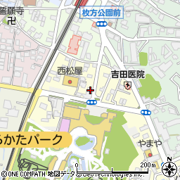大阪府枚方市伊加賀南町2-35周辺の地図