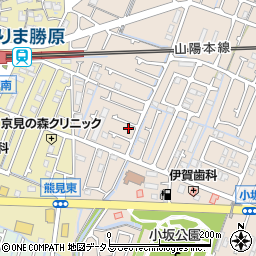 兵庫県姫路市広畑区小坂66-15周辺の地図