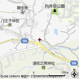 兵庫県神戸市北区八多町柳谷1052-1周辺の地図