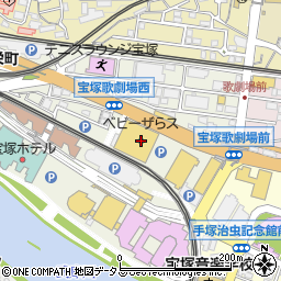 ベビーザらス阪急宝塚店周辺の地図