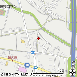 三重県津市芸濃町椋本3158周辺の地図