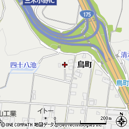 兵庫県三木市鳥町260周辺の地図
