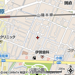 兵庫県姫路市広畑区小坂61-18周辺の地図