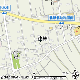 静岡県浜松市浜名区小林1582周辺の地図