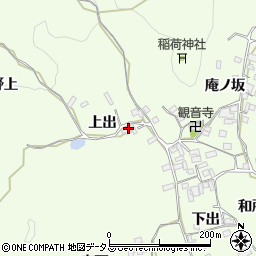 京都府相楽郡和束町園上出周辺の地図
