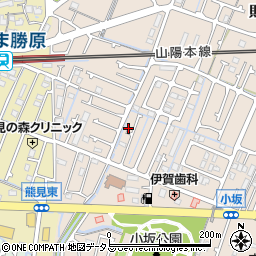 兵庫県姫路市広畑区小坂63-3周辺の地図