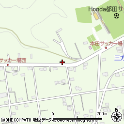 静岡県浜松市浜名区都田町8177-14周辺の地図