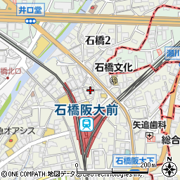 餃子の勝 石橋駅店周辺の地図