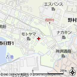 オートカラーリングサービス・トランク周辺の地図