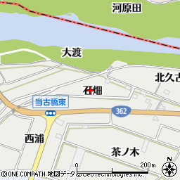 愛知県豊橋市石巻本町石畑周辺の地図