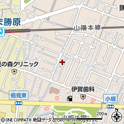 兵庫県姫路市広畑区小坂63-9周辺の地図