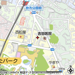 大阪府枚方市伊加賀南町4-22周辺の地図