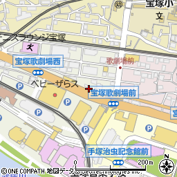 ａｐｏｌｌｏｓｔａｔｉｏｎ宝塚ＳＳ周辺の地図