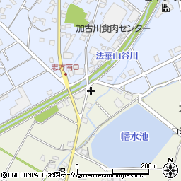 兵庫県加古川市西神吉町鼎575周辺の地図