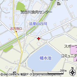兵庫県加古川市志方町上冨木545-4周辺の地図