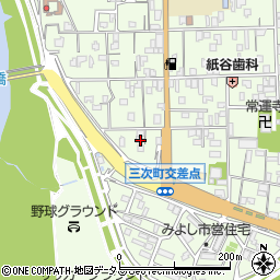 広島県三次市三次町1326周辺の地図