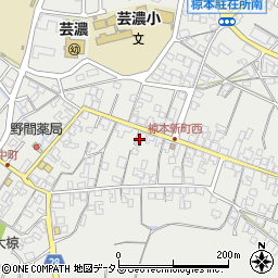 三重県津市芸濃町椋本1827周辺の地図