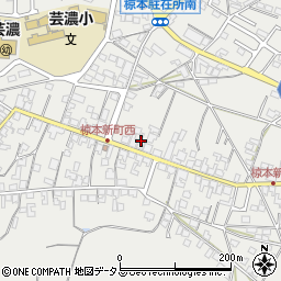 三重県津市芸濃町椋本1856周辺の地図