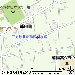 静岡県浜松市浜名区都田町7976周辺の地図