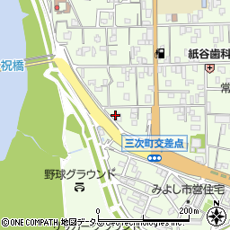 広島県三次市三次町1328周辺の地図