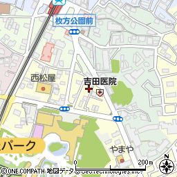 大阪府枚方市伊加賀南町4-5周辺の地図