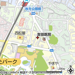 大阪府枚方市伊加賀南町4-23周辺の地図