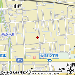 兵庫県姫路市勝原区山戸96周辺の地図