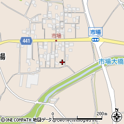 兵庫県たつの市揖保川町市場184周辺の地図