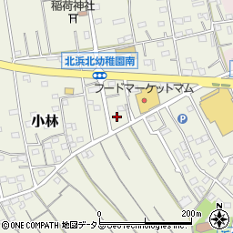 静岡県浜松市浜名区小林1528-1周辺の地図