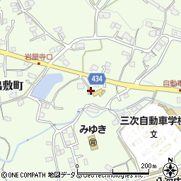 広島県三次市畠敷町1393周辺の地図
