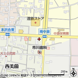 静岡県浜松市浜名区西美薗2541周辺の地図