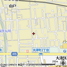 兵庫県姫路市勝原区山戸97周辺の地図