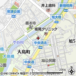 兵庫県相生市大島町周辺の地図