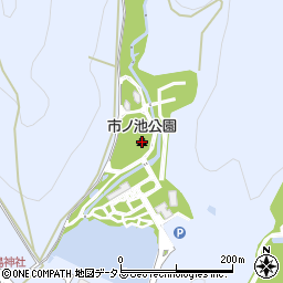 市ノ池公園周辺の地図