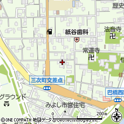 広島県三次市三次町1318周辺の地図