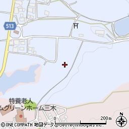 竹中半兵衛墓周辺の地図