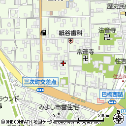 広島県三次市三次町1317周辺の地図