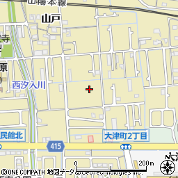 兵庫県姫路市勝原区山戸94周辺の地図