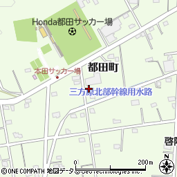 静岡県浜松市浜名区都田町7961周辺の地図