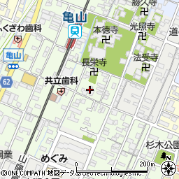 兵庫県姫路市亀山301周辺の地図